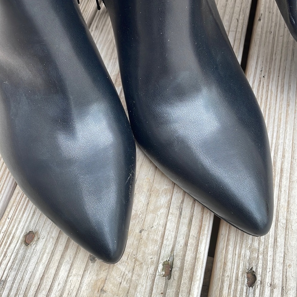 NWOT- I.N.C "Iyonna" Over-The-Knee Black Slouch Boots Size 11 - Picture 6 of 15
